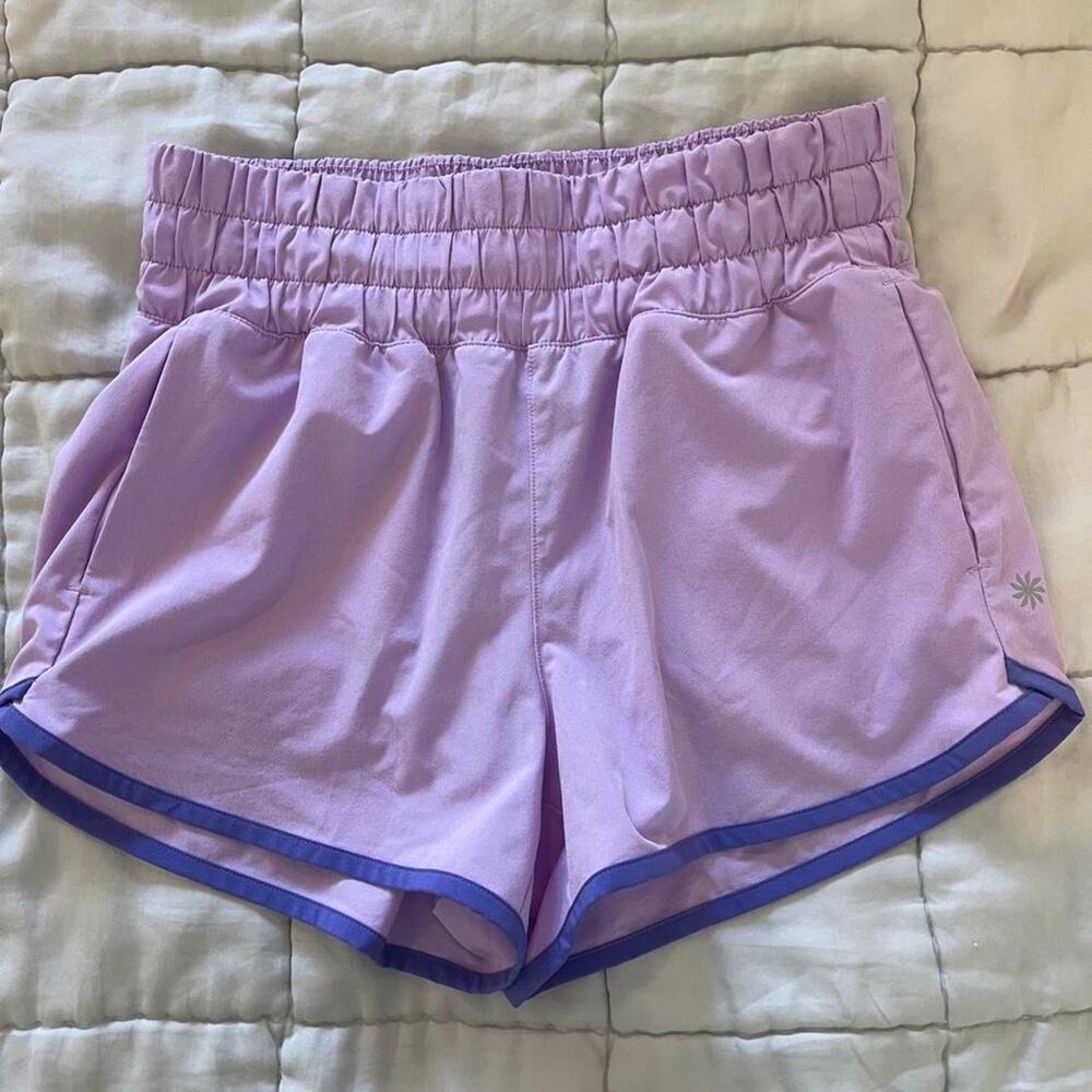 Athleta Girl Run Free 2.5” Shorts – Lavender Purple – L/12